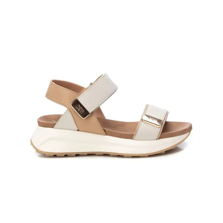 Sandalias Planas Xti 143874 Mujer Beig - 1