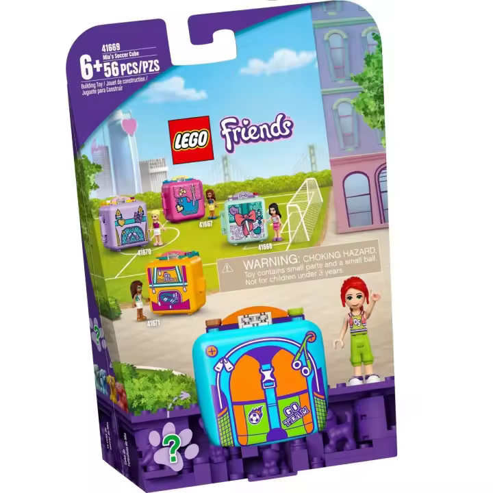 LEGO FRIENDS - CUBO DE FUTBOLISTA DE MIA, 41669, TIENDA CON LICENCIA OFICIAL - 1