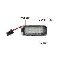 2PC Lámparas LED Para Placa De Número Para Ford Jaguar XJ XF Fiesta Focus S-MAX Grand C Max Mondeo Kuga Galaxy Ecosport Canbus - details 2