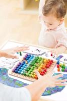 Juguetes Educativos De Madera Para Niños Montessori Tabla De Multiplicación 9x9 Aide Docente De Matemáticas Para Niños Regalos - details 4