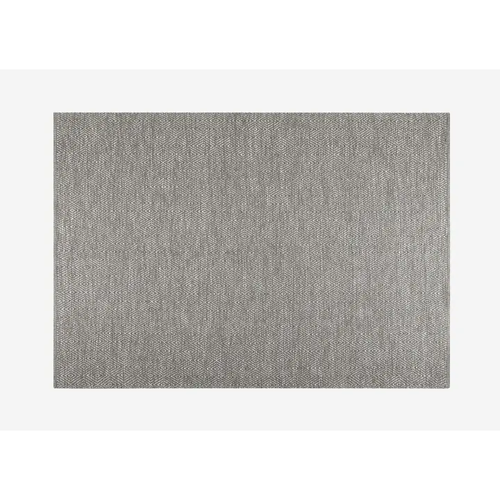 ALFOMBRA ZIGZAG ROMBOS GREY MEDIDA 60X90 CM Linea Paralela - 1
