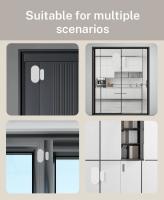 Sensor De Puerta Y Ventana Inteligente Zigbee 3.0 Compatible Con Alexa Google Assistant Para Seguridad Del Hogar Smart Life APP Tuya - details 7
