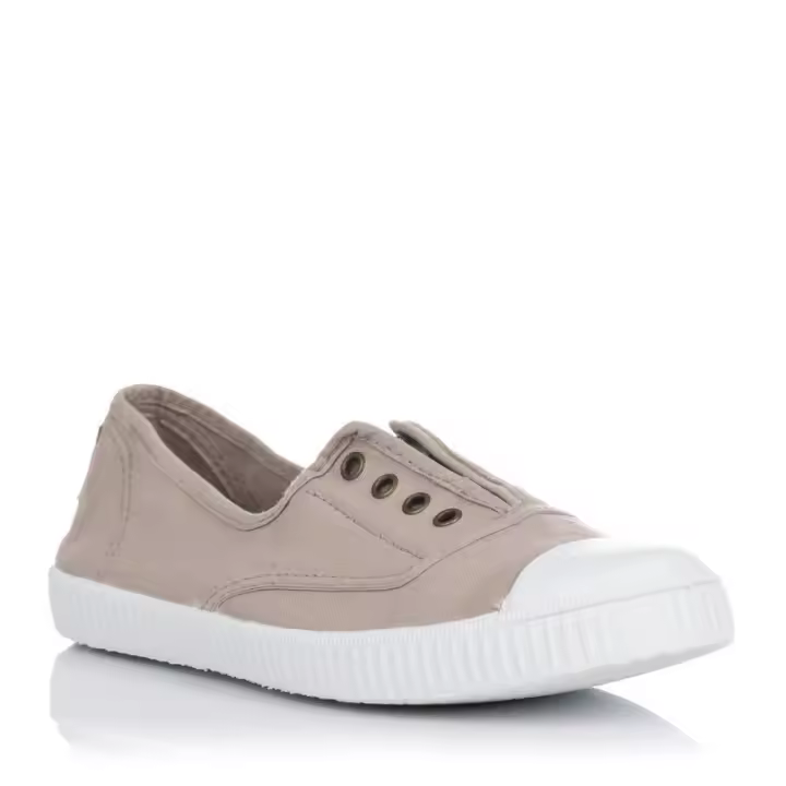 Zapatillas de lona VICTORIA 106623 Mujer Beige - 1