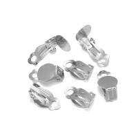 50pcs Clips Para Orejas Esterlina Y Oro Pintado Base Para Joyería DIY Compatible Con Gafas De Cristal De 10mm Componentes De Joyería - details 10