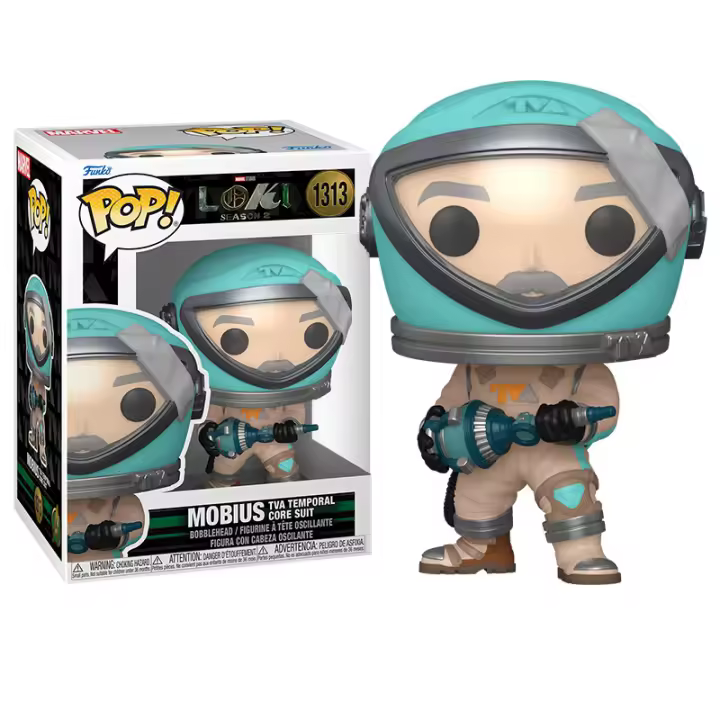 Funko Pop! Mobius Tva Temporal Core Suit 1313 Marvel Studios Loki Season 2 - 1