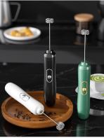 1PCS Mezclador Eléctrico Portátil Para Leche Y Huevos Batidor De Bebidas De Cocina Herramienta De Mezcla Para Café Y Crema - details 6