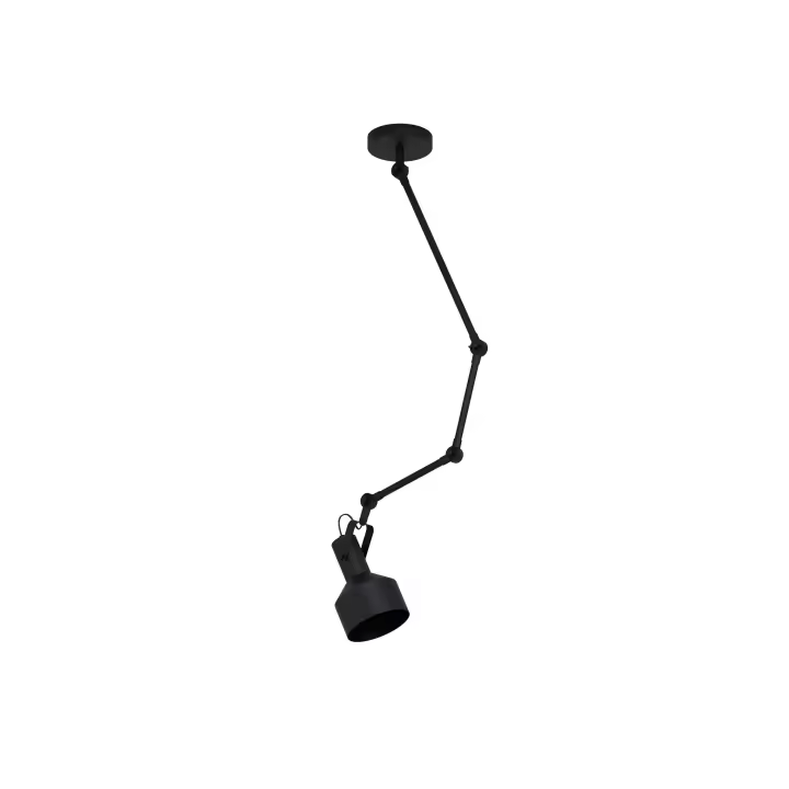 EGLO- Takeley aplique de suspensión, led con casquillo E27, color negro - 1