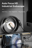 Cámara De Endoscopia Industrial Tipo-C Impermeable 3En1 Para Teléfono Android PC USB Con Lente Autofocus Inspección Borescope Para Coche Alcantarillado - details 0