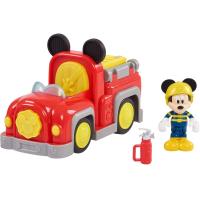 Camión de bomberos Mickey Mouse, vehículo con figura FAMOSA - details 1