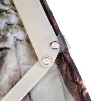 Estatua De Buho Realista Con Alas Muebles Repelente De Pájaros Para Decoración De Jardín Y Patio Material Plástico - details 4