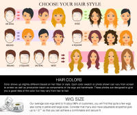 Pelucas Sintéticas De Encaje ALAN EATON Para Mujeres Rubia Con Mechas Marrón Y Corte Con Franja Peluca Larga Recta Ombre Heat Resistant - details 23