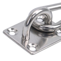 Placa De Seguridad De Acero Inoxidable Para Puerta Cuadrada Gancho De Muelle De Yoga Soporte De Ventilador De Techo Para Barco Instalaciones De Juguete - details 1