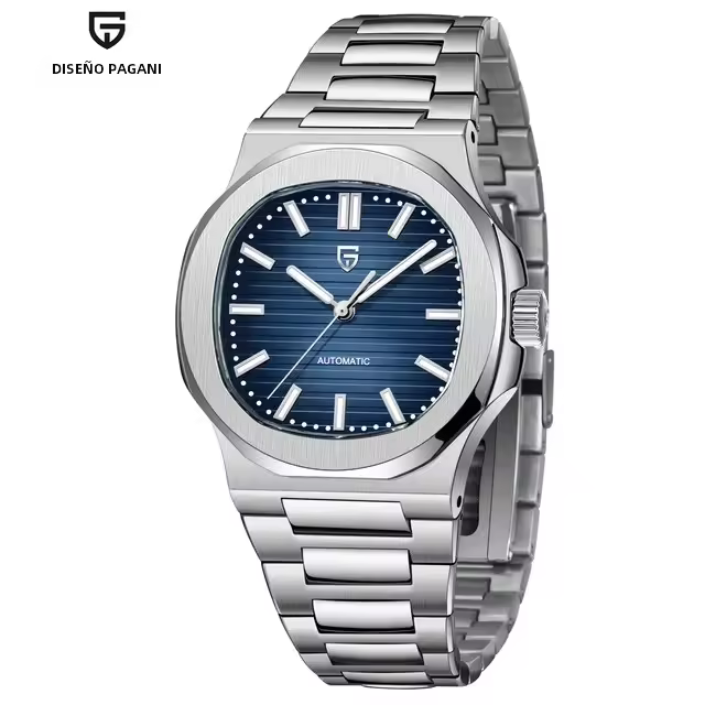 Reloj Mecánico PAGANI DESIGN 2023 Para Hombre Elegancia Deportiva 100M Impermeable Cristal De Zafiro 40MM Automático De Acero Inoxidable - 1