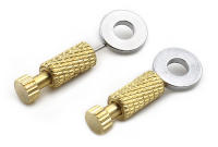 Herramientas De Costura De Cuero QJH Set De 6 Piezas Herramienta De Posicionamiento De Agujas Para Costura Manual Fijador De Costura - details 3