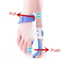 Corrector De Tornejo Ortopédico Para Aliviar El Dolor En El Pie Herramienta De Cuidado Del Pie Corrección De Hallux Valgus Tamaño a Pair Material ABS - details 3