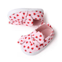 Zapatos De Bebé Para Primavera Y Verano Suaves Con Suela De Algodón Para Niñas Zapatos De Pre-walk Slip-on Color Rosa/Azul - details 7