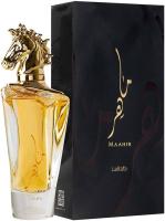 Perfume MAAHIR ORIGINAL Lattafa 100ml +ATOMIZADOR 5ml Recargable GRATIS! UNISEX Perfume Árabe Original De Dubai Emiratos Árabes, oriental - details 0