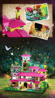 Bloques De Construcción Princesa Magia Castillo 3600PCS Villa Selva Sakura Juguetes De Bloques Diamantes Para Niñas Cumpleaños - details 3