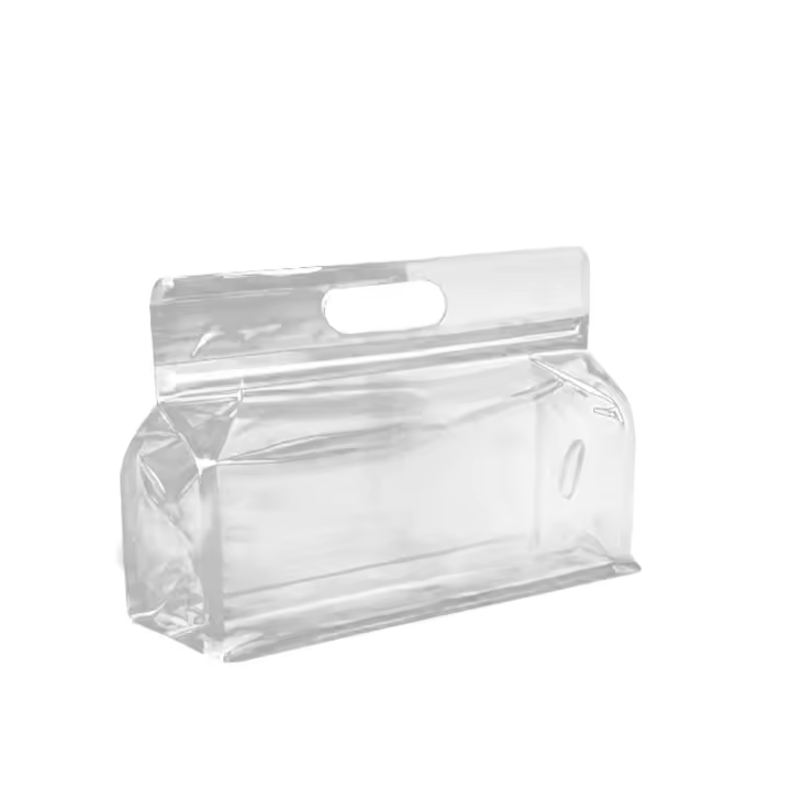 5Pcs Contenedor De Alimentos De Silicona Hermeticamente Sellado Reutilizable Con Soporte Portátil Saco De Cierre Para Frescar - 1