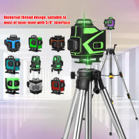 Trípode De Acero Inoxidable Extensible De 1.2M Con Ajuste De Tres Alturas Para Nivel De Láser Accesorios De Nivel De Burbuja - details 4