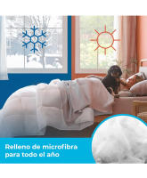 Edredón Relleno Nórdico Microfibra Relleno nórdico Tacto suave 350 gramos/m² 135x220 cm 150x200 cm  200x200 cm 220X240cm - details 3