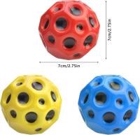 Jump Ball, Juego de 3 Pelotas de Salto Alto, Pelotas de Salto with Theme Espacial para niños, Conjunto de Pelotas de Goma Moon - details 3