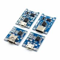 modulo De Carga De Batería De Litio 18650 TP4056 Tipo-C Micro Mini 5V1A 1A Doble Función Protección Y Carga Accesorio Para Baterías Li-ion - details 1