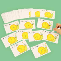 Juguete Educativo De Montessori Reloj De Caracol Para Niños Cognición De Las Horas Minutos Segundos Juego De Rompecabezas De Enseñanza Preescolar - details 4