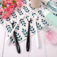 Micro-Nano Cuchillo de dientes manual with 20000 Cerdas para encías frágiles adultos y niños (Negro + Blanco) - details 2