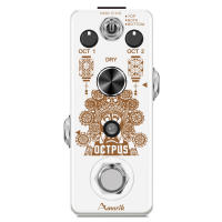 Pedal De Octava Amuzik Para Guitarra Eléctrica Efectos Polifónicos Precisos Generador De Octavas Pedal Octopus Bypass Verdadero - details 0