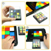 Juego Educativo De Tablero Para Niños Y Niñas Color Battle Square Racer Antiestrés Desarrolla La Lógica Y La Resolución De Problemas Juguetes Interactivos Para Padres E Hijos - details 3