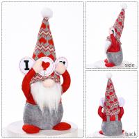Gnomos De Encaje Para Día De San Valentín Decoraciones De Elfos De Terciopelo Mr Y Mrs Decoración Nórdica Hecha a Mano Para El Hogar - details 9