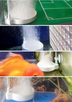 Aerador De Agua Para Acuario Y Piscina Piedra De Burbujas Para Oxígeno Accesorios De Hidroponía Bomba De Agua Para Piscina Suministros De Pesca Blanco Plástico - details 4
