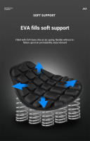 Almohadilla De Asiento De Motocicleta Gel Shock Absorber Espuma Suave Y Cómoda Transpirable Para Mayor Comodidad En Viajes - details 4