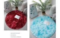 Alfombra Redonda De Peluche Suave Para Sala De Estar Decoración De Hogar Dormitorio Y Habitación De Niños Alfombra Blanca Espesa Para Salon - details 23