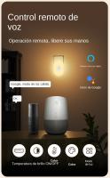 Lámpara De Pared Inteligente LED WiFi Tuya Con Sensor De Movimiento PIR Luz Nocturna Blanca Cálida Y RGB Control Remoto Por App Compatible Con Alexa Y Google Home - details 6