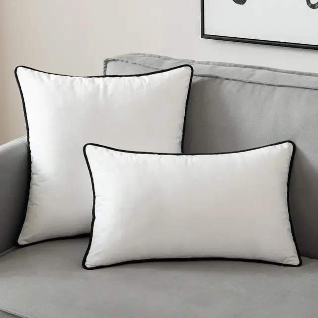 Cubierta De Cojín Decorativa Cuadrada 1pc Funda Para Cojines De Sofa Tapete De Sombra Sin Inserción De Cojín Material De Poliéster 100% - 1
