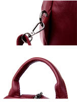 Mochila Multifuncional De Cuero Para Mujer Diseñadora Antirrobo Gran Capacidad Estilo De Viaje Moda Para Adolescentes - details 4