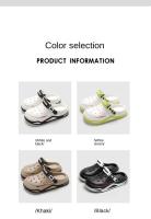 Sandalias de Moda para Hombre – Zuecos de EVA con Agujeros, Cómodos e Informales, para Playa, Jardín o Interior, Zapatillas Unisex para Casa y Exterior - details 11