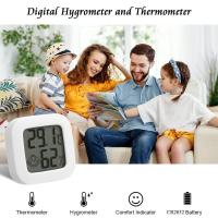 Juego de 3 Termómetros Higrómetros Digitales de Ambiente para Interiores | Medicina Precisa de Temperature y Humedad | Herramientas & Mejoras PARA EL Hogar - details 1