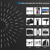 Juego De Destornilladores Eléctricos De Precisión 120 En 1 Recargable Para Xiaomi Teléfono Móvil Laptop PC Con LED Y Batería USB Tipo C - details 4