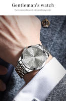 Reloj De Cuarzo De Lujo OLEVS Para Parejas Reloj Elegante De Hombre Y Mujer Calidad Superior Con Dial Luminoso Resistente Al Agua Regalo Ideal Para Novios - details 4