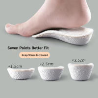 2 Pares De Plantillas Invisibles De Fleece Booster Para Zapatos Material EVA Cómodo Y Transpirable Para Mujer Y Hombre - details 1