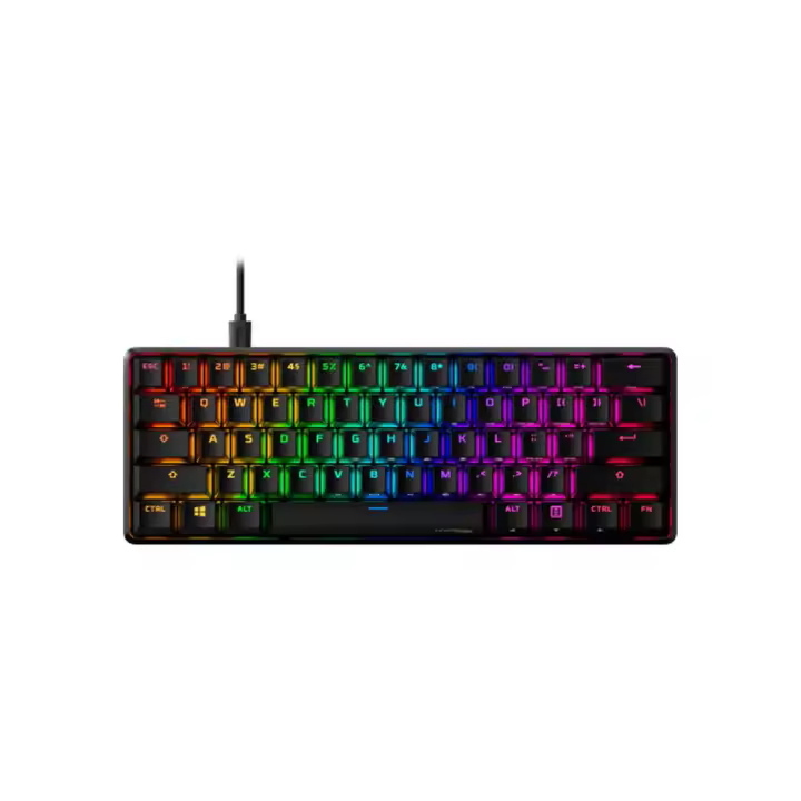 HP HyperX Alloy Origins 60 teclado USB QWERTY Inglés de EE. UU. Negro - 1