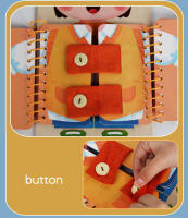 Libro Ocupado Para Niños Juguete Montessori De Entrenamiento De Habilidades Finas Con Botones Y Cremalleras Juego De Educación Temprana Para Bebés Y Niñas Entre 3 Y 6 Años - details 7