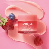 LANEIGE Mascarilla de Labios Noche Berry – Cosmética coreana nutritiva e hidratante – BERRY – 20g - details 1
