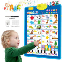 Cartilla de Pared de Letras Electrónicas Inglés Talking ABC 123s Musical Para Niños Juguetes Educativos de Aprendizaje - details 0
