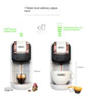 Cafetera de cápsulas 5 en 1 para café molido DG y NS, 19 bar, 0,6 l, automática y compacta, multicápsulas, máquina multifunción para el hogar. - details 12