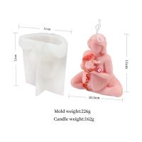 Molde De Vela De Silicona 3D De Mujer Embarazada Y Niño Estatua De Madre Tierra Para Arte Corporal DIY Decoración Del Hogar Regalo Personalizado - details 6
