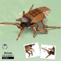 Juguetes De Bloques De Construcción Para Niños Set De Insectos Locustos Coleccionables Duraderos Modelo De Carabida Y Otras Blattodea - details 6